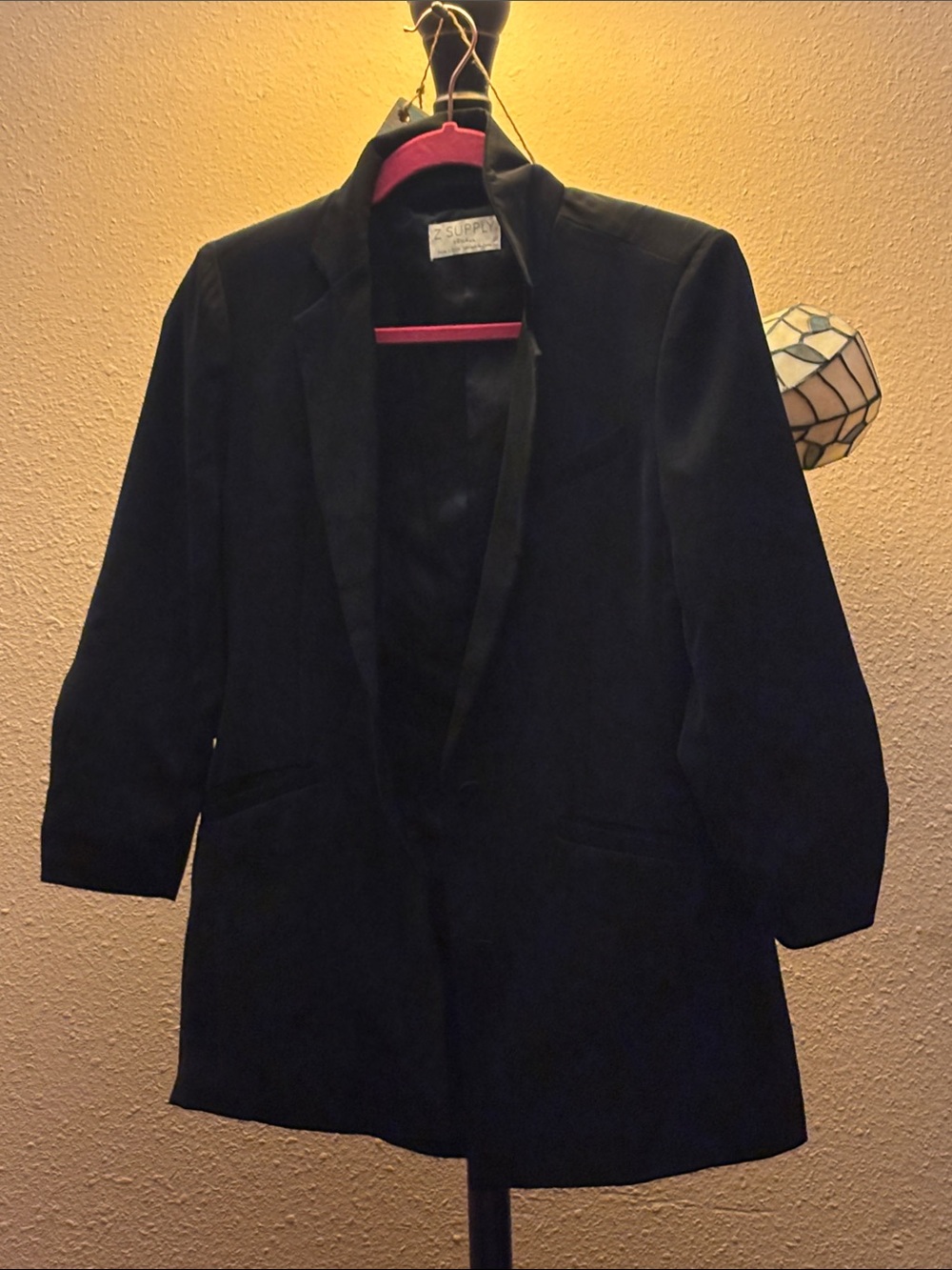 Z Supply Black Longline Blazer